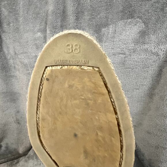 Castaner Carina Wedge Heel Sandals Womens 7 Sand Rope Sole Resort Vacation - Picture 7 of 16